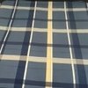 Multicolor Blue Shade Geometric 400 TC Cotton Flat Super King Size Bedsheet With 2 Pilllow Covers