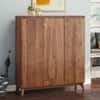 Webster 32 Pair Shoe Rack in Sheesham Finish