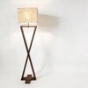 Infinity Beige Jute Floor Lamp with Beige Jute Base