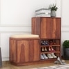 Alaca Shoe Rack In Honey Oak Color