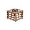 Montreal Sheesham Wood Coffee Table In Teak Finish