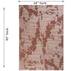 Coral Carpet Size 7.8x5.4 ft.