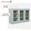 Viona Engineered Wood Display Bar Unit Frosty White