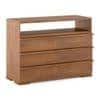 Ohio Chest of Drawer in Amber Walnut Finish