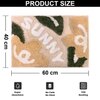 Luxe Home Super Soft Canada Sunny mat (40x60 cm) - Pack of 1