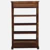 Rangrez Sheesham Wood Bookshelf in Provincial Teak Finish