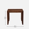 Baker 2 Seater Dining Set  In Teak Finish