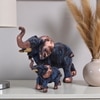 VEDAS Polyresin  Figurine in Blue Colour