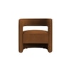 Jordy Accent Chair in Brown Colour