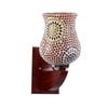 Devansh Solid Wood Electric Wall Light in Multi Colour with Multi Shade Count of 1 Light