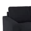 Apollo Compact 3 Seater  Fabric Sofa In Deep blue velvet Colour