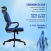 Kepler Brooks Quartz HB Office Desk Chair in Black Colour