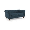 Winchester Sofa Set (Colour : Indigo Blue , Seater : 3+2+1+1)