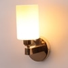Eliante Modern Wall Lights Mild Steel & Glass Material Gold & Cream Finish