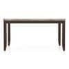 Matteo 6 Seater Dining Table Finish - Dark Walnut with of 6 lawson dinig chairs