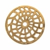 Metalsmith Webbed Metal Trivet Gold Heat Resistant Table Protector