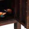 Elder Sheesham Wood Contemporary Console Table in Provisional Teak Finish