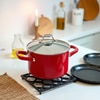 Metalsmith Square Metal Trivet Black Heat Resistant Table Protector