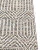 Jaipur Rugs Soft Basketweave Wool Viscose Dhurrie Rug White 6x9 ft
