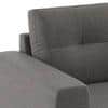 Edward 3 Seater Fabric Sofa (Yessica Grey)