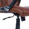 Liieancoinn Mid Back Executive Chair in Ten Brown Colour