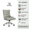 Doe Buck Amparo Sage Leatherette Executive Office Chair