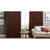 Velvet embo Pack of 2 Blackout Door Curtains