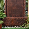 Rustic Copper 4Ft Slate Water Fall Water Fountain