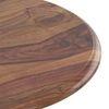 Fiona Solid Wood Side Table in Teak Finish