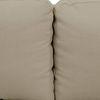Farina 3 Seater Half Leather Sofa in Cappuccino Colour