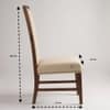 Amira Solid Wood Dining Chair in Natural