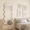 The Artment Rose Gold Meander Unbreakable Floor Mirror For Home (170 X 70 CM)