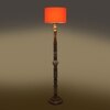 Devansh Wooden Floor Lamp