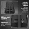Kepler Brooks Crest MB Office Desk Chair in Black Colour
