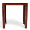 Oakland Sheesham Wood Contemporary Set Of 3 Nesting Tables In Honey Finish
