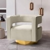 Alson Accent Chair in Cream Colour