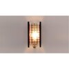 Burdette Brown Glass Wall Light