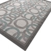 Jaipur Rugs Soft Modern Geometric Wool Dhurrie Rug Gray 6x9 ft