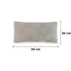 Nora Oatmeal Decorative Cushion Cover 12 x 20 Inches