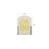 Jayesh Yellow Glass Wall Lamp