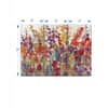 Truss Pieces Purple Red Variety Flowers Floral Canvas Canvas Wall Prints Set of 3 Multicolor Matte