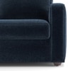 Apollo Sofa (Colour : Cobalt, Cushion : Soft, Back Type : High Back, Seating Capacity : Left Aligned 2 Seater + Left Aligned Chaise + Ottoman)