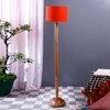 Devansh Wooden Foor Lamp