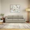 Apollo 3 Seater Fabric Sofa in Oyster Beige Colour