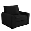 Clevam  Pull Out Sofa cum Bed  in Black Colour