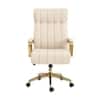 Doe Buck Derrus Premium Beige Executive Office Chair
