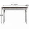 Noor Solid Wood Console Table in Dual Tone Finish