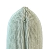 Moss Knit Pistachio Green Cushion Cover 16X16  Inches