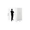 Axel 2 Door Wardrobe