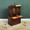 D'Dass Multi Color Mdf and Sheesham Wooden Temple With Cabinet For Pooja